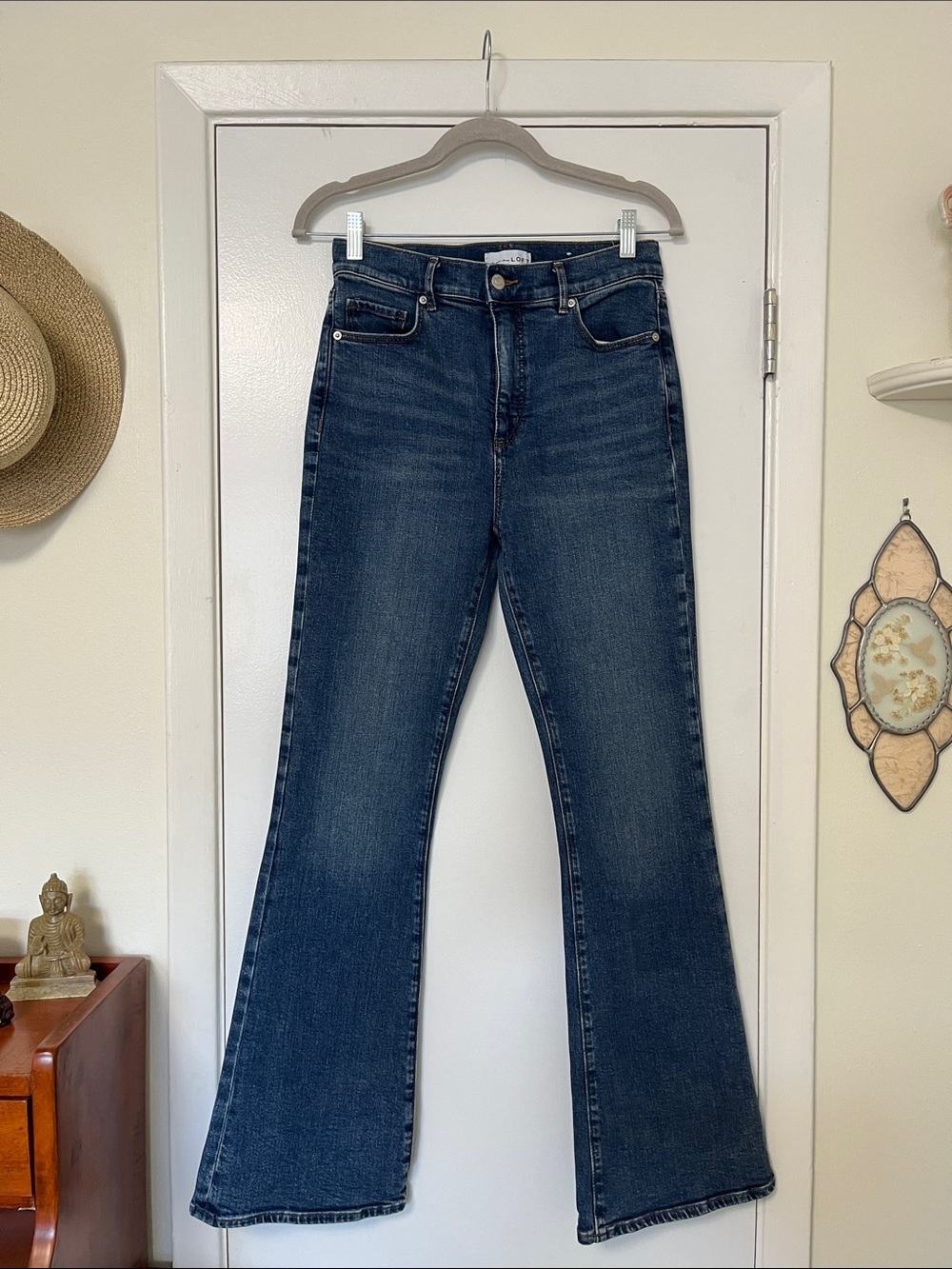 Ann Taylor Loft The Slim Flare Jean Sz 27/4